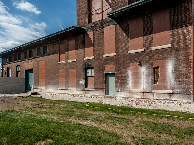 City Lights Brewing Company Before New Windows