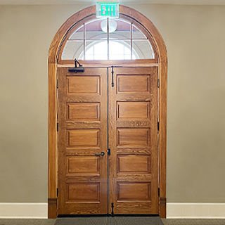 St Francis Friary Entrance Door