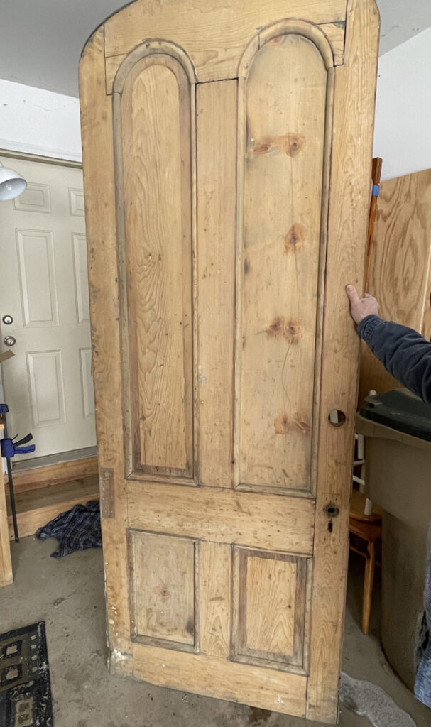 St Francis Friary Internal Door Prior To Restoration