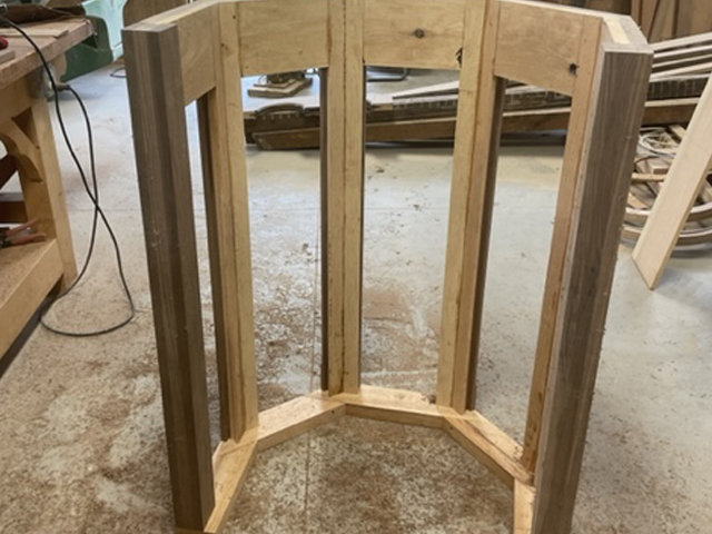 Work in progress St Francis Friary Lectern